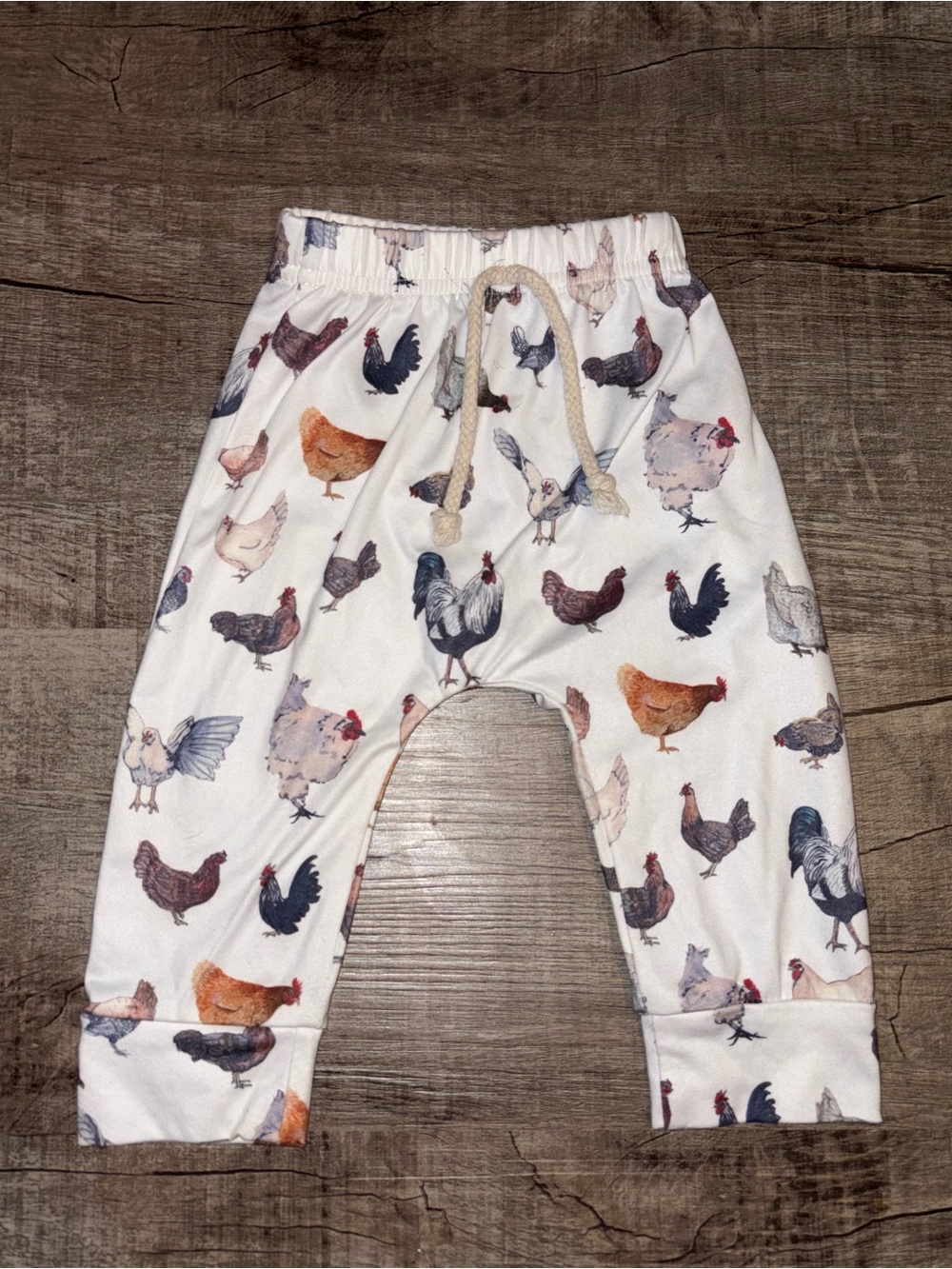 Infant Chicken Print bottoms - Picture 2 of 3